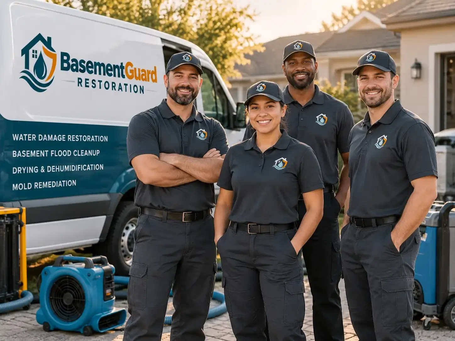Basement Water Damage Restoration company in Ute, IA